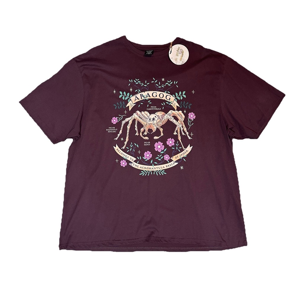 Harry Potter Cakeworthy Aragog T-Shirt XL Wizarding World Magical Creatures NWT
